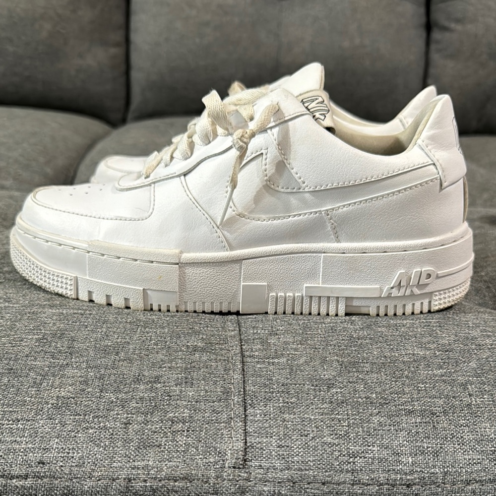 Nike Air Force 1 Pixel White Sneakers